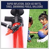 Vista 9 de HORUSDY Kit de bomba de transferencia de combustible por sifón multiusos para gasolina, aceite y líquidos