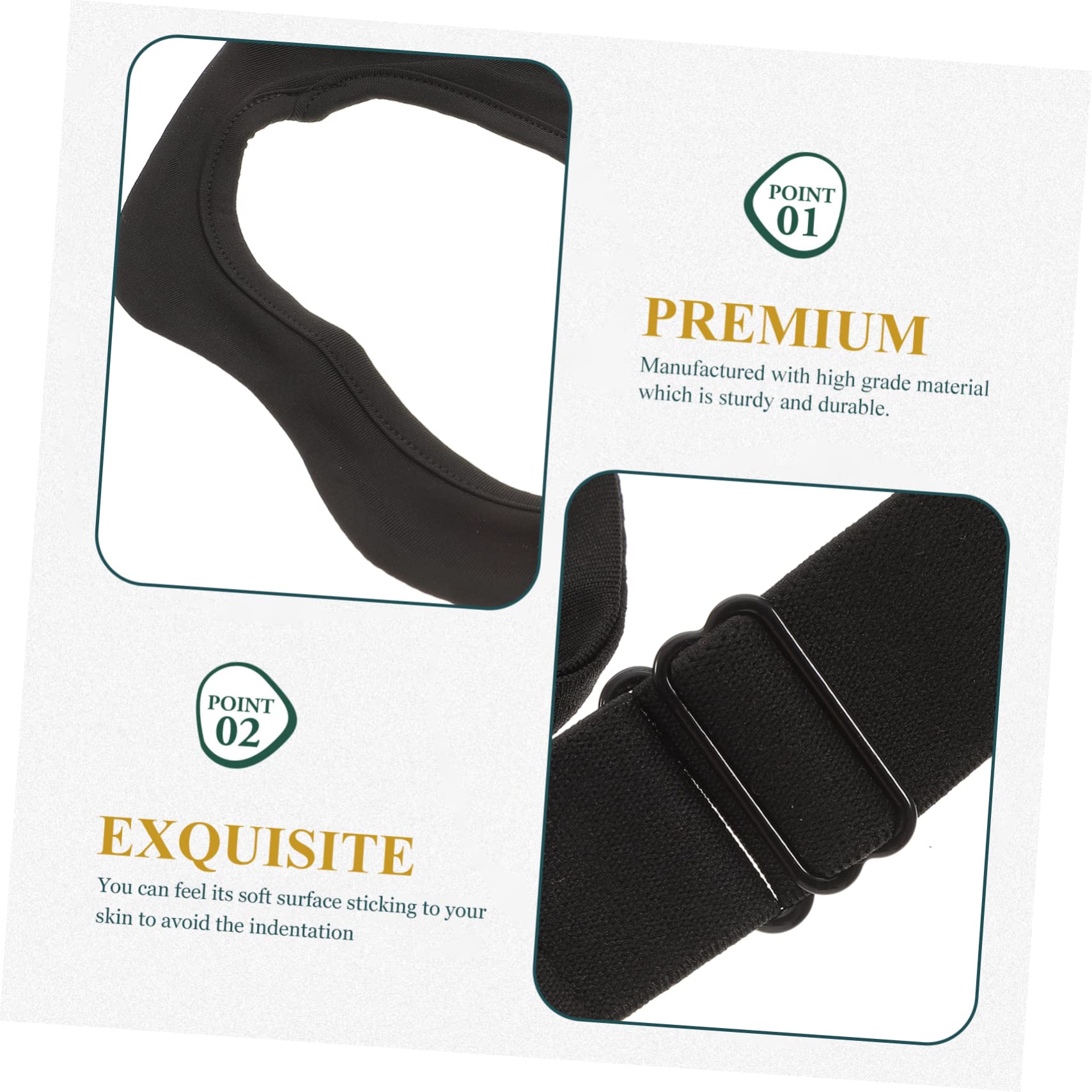 Housoutil 5 Pezzi Maschera Per Gli Occhi Elastica Vr Maschera Per Dormire Per Visori Vr Imbottitura Morbida Facile Da Indossare Lavare