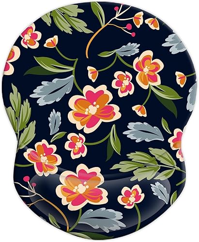 Miniatura 9 de Alfombrilla de mouse ergonómica con soporte para muñeca, cómoda alfombrilla de mouse para computadora con base de poliuretano antideslizante