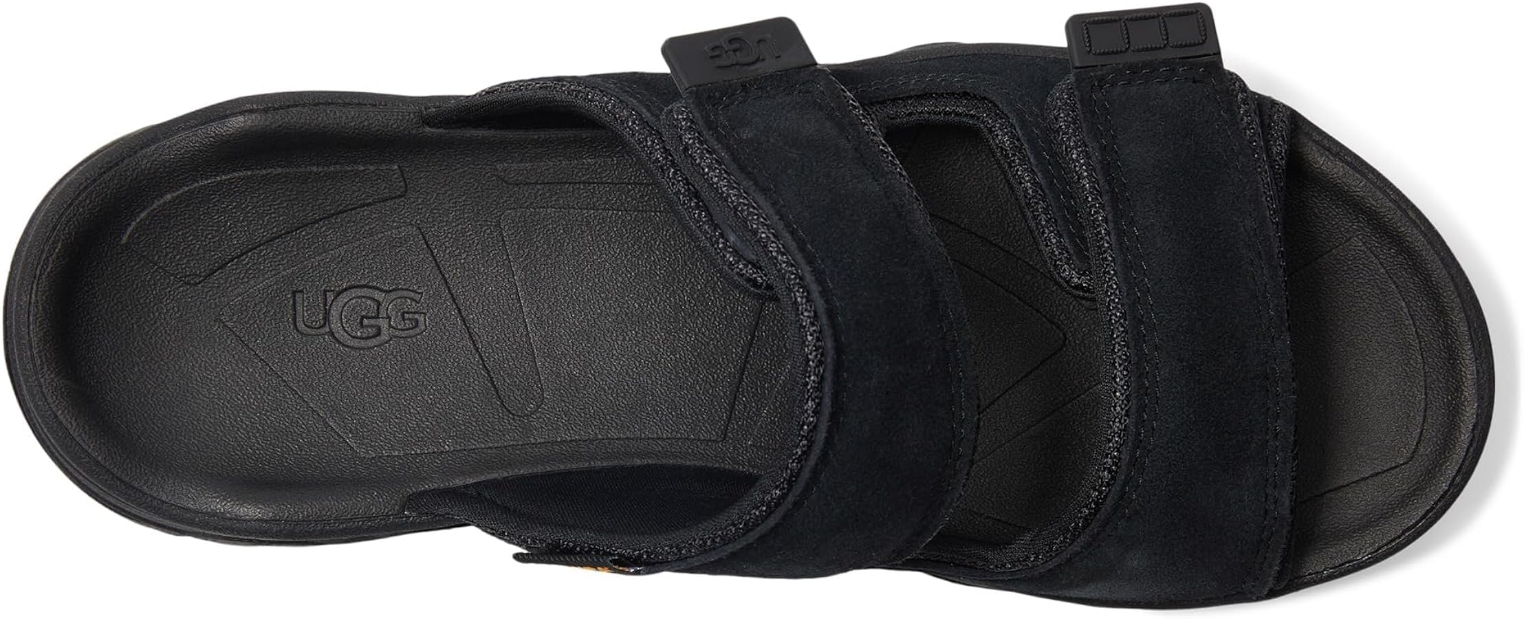 【UGG】 CAPTRAIL STRAP SANDAL Amazon.com | UGG Women's CAPTRAIL Strap Slide Flat Sandal, Black