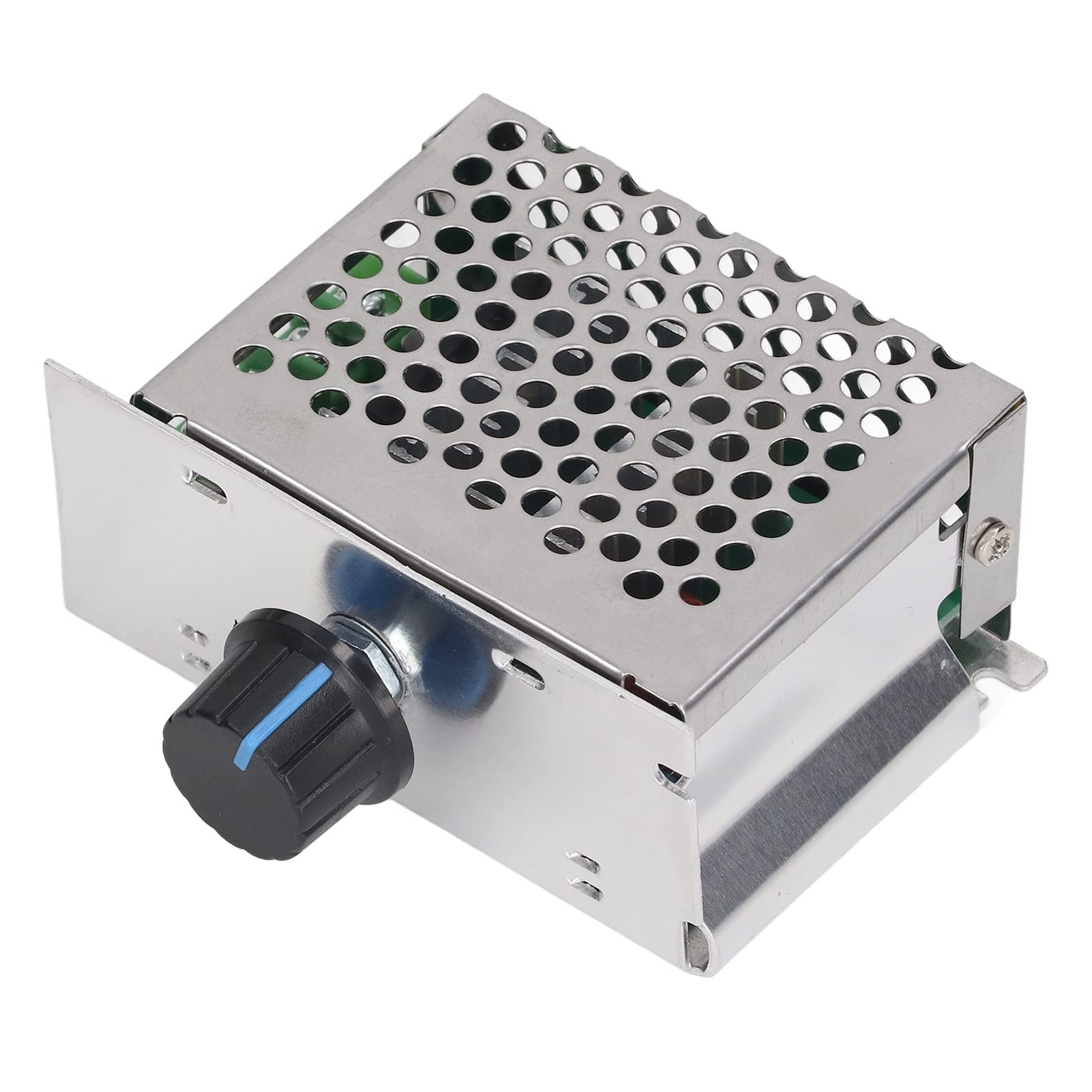 Regolatore Di Velocità Per Motore DC 10A PWM - Ingresso 220V AC, Uscita 10-210V DC, Con Potenziometro E Fusibile, Per Ventole E Tapis Roulant