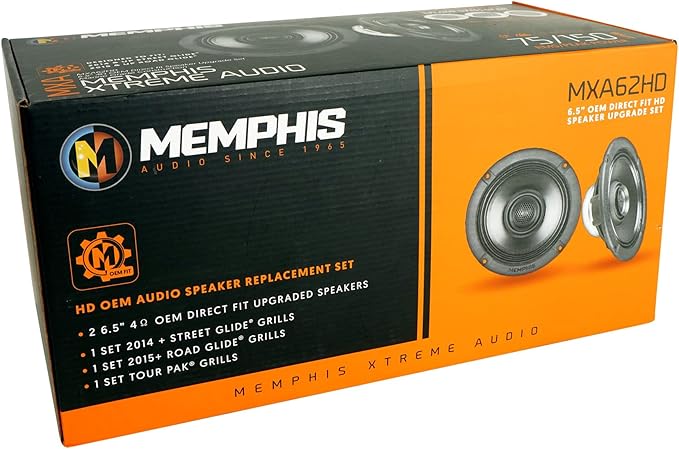 Memphis MXA62HD Parlantes para Motocicleta con Bocina Bluetooth miniatura 9