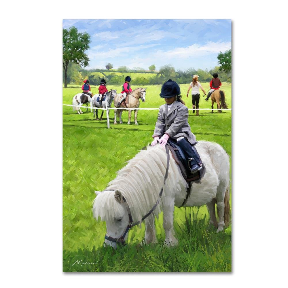 Pony Club by The Macneil Studio, 22x32-Inch Canvas Wall Art