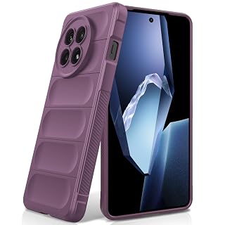 Silicone Case Compatible with OnePlus 13R, Anti-Scratch Microfiber Lining, Shockproof Case with Camera Protection, Purple - Amazon product rated Grade A