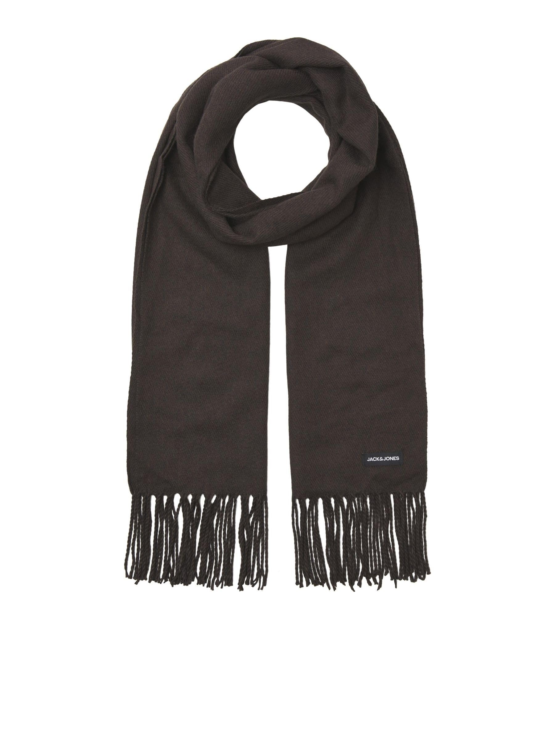 JACK & JONES Jacsolid Woven Scarf Noos, chocolate cake, One Size