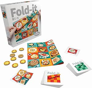 ThinkFun Fold-It Brainteaser Challenge Game - Innovative Folding Game Using Soft Cloth