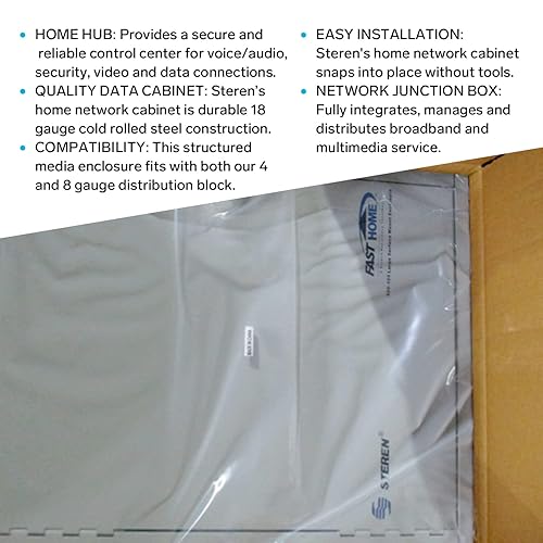 Miniatura 6 de Steren 19 fasthome Flush Mount Enclosure