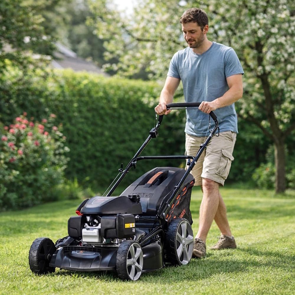 GT Garden Tondeuse Thermique tractée, 170 cm3, Moteur GCV 170