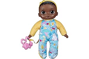Soft 'n Cute Baby Alive Doll Black Hair for Toddlers