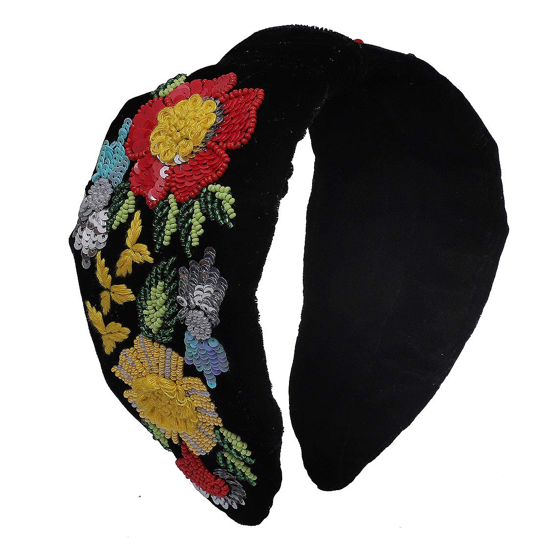 Nnr Beaded Hair Bands For Girls And Women, Hand Made Embroidery Hair Bands For Parties And Functions, Pack Of 1 Pcs - Black3 (B0B8SL1PNB) Amazon Price History, Amazon Price Tracker