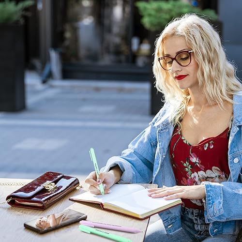 Miniatura 5 de Paquete de 30 bolígrafos de agradecimiento a los empleados divertidos bolígrafos de oficina coloridos e inspiradores con cita motivacional