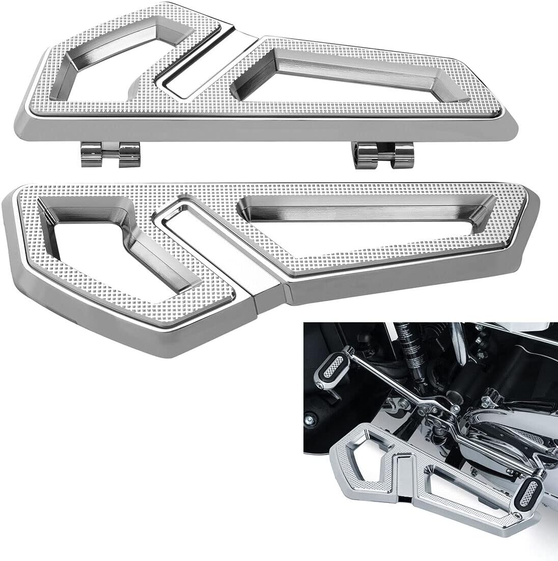 Bremspedal Cover Für Harley Motorräder - Chrom Design Für Dyna, Softail & Touring Modelle