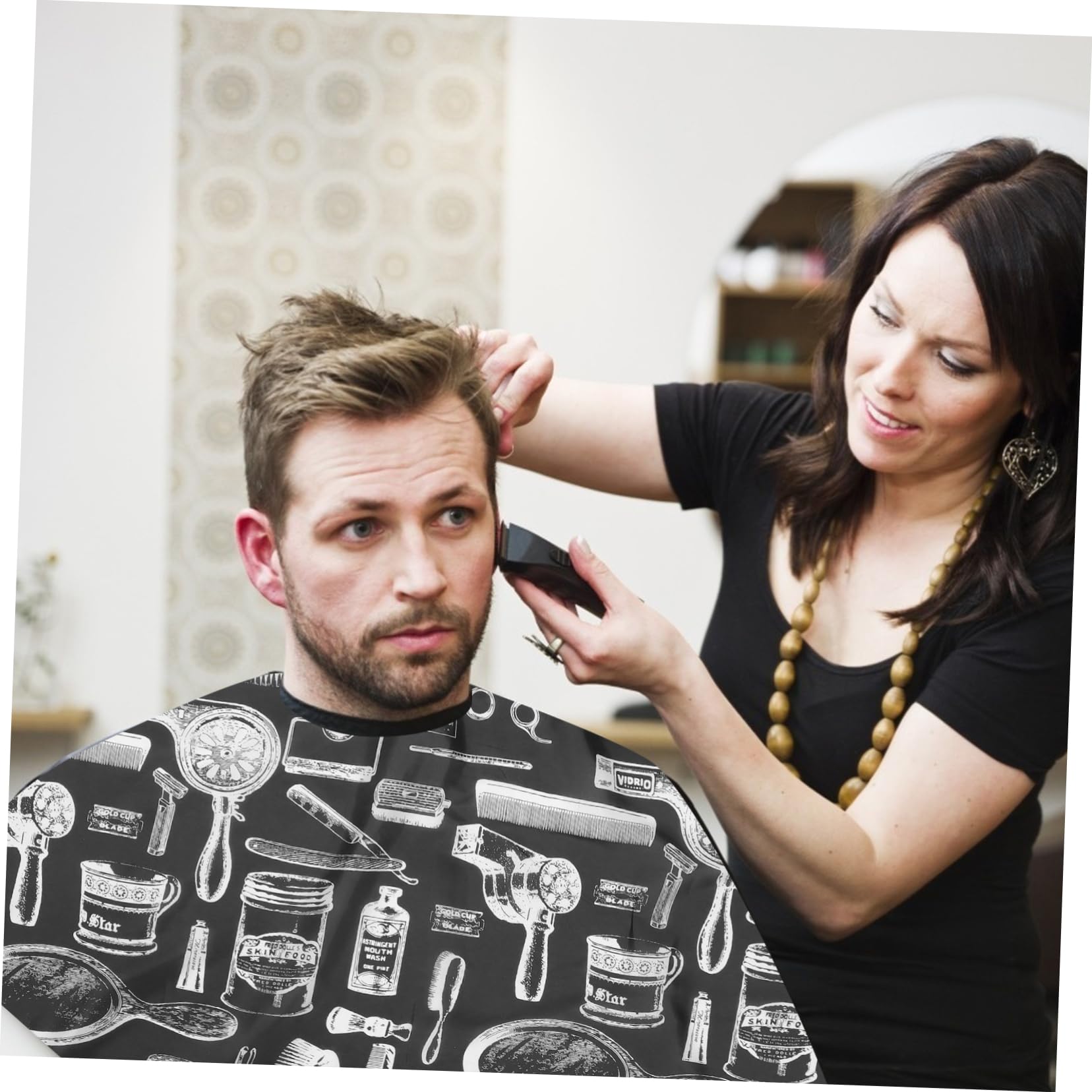 FRCOLOR 3sätze Professionelles Haarfärbeset Mit Teilen Haarfärbepinsel Tönungs-schüssel Umhang Clips Für Salon Und Zuhause Vielseitige Friseurwerkzeuge Für Kreative Styles