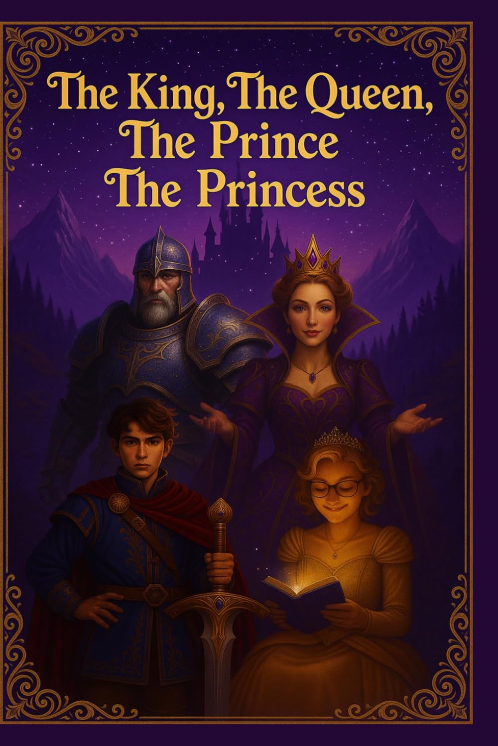 The King, The Queen, The Prince and The Princess