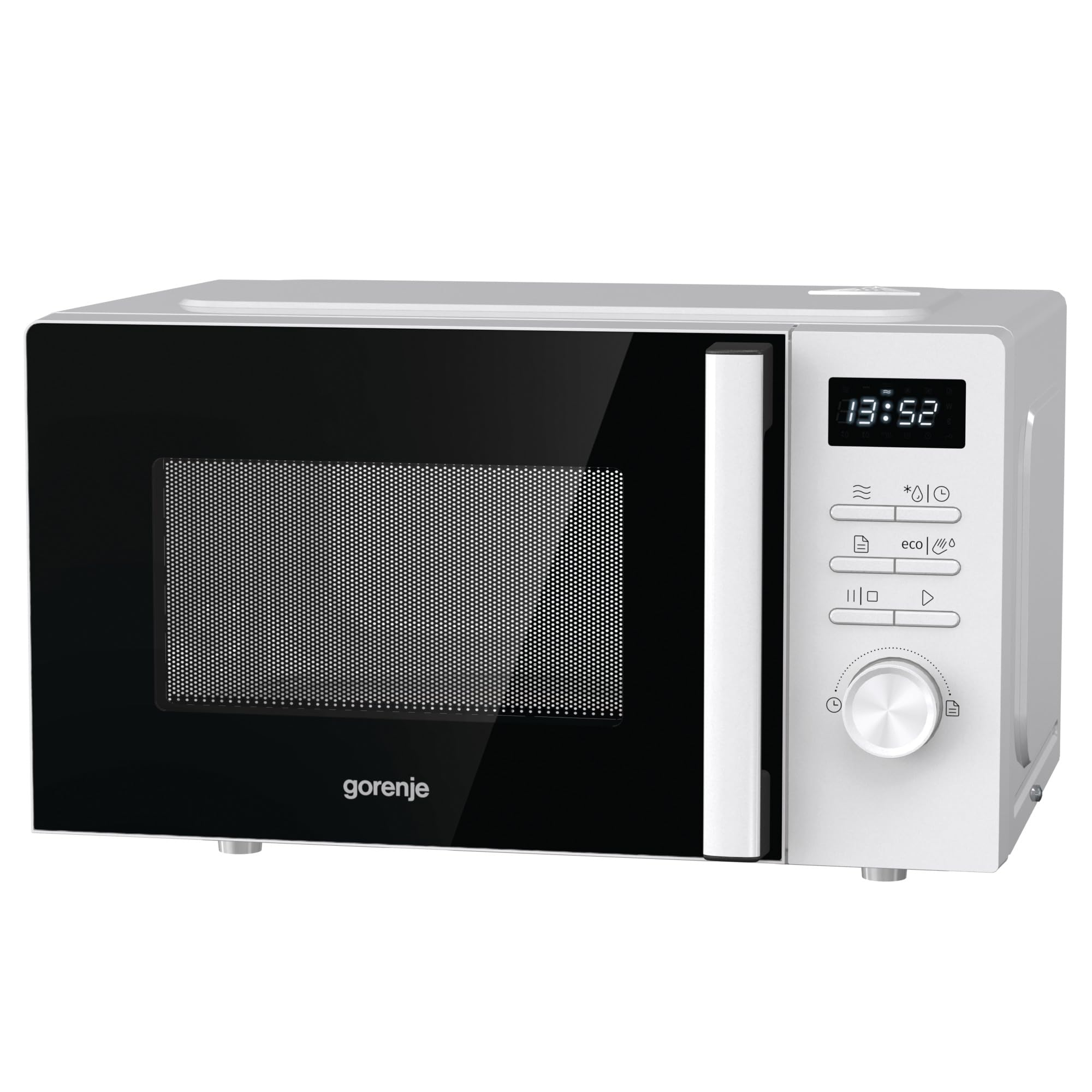Gorenje MO20A3WH Mikrowelle 20L 800W AquaClean AutoMenü Touch Control LED Display Weiß