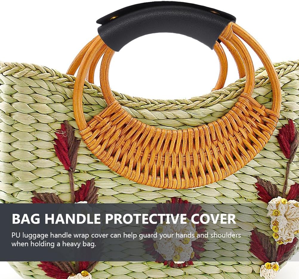 Handle LuggaWrap Pursecoverstrap Protector Grip Covers Wraps Handbag Suitcase Craft Pad Accessories Protectors Wallet Travel - (Color: Assorted Color, Size: 13X9X0.2CM)