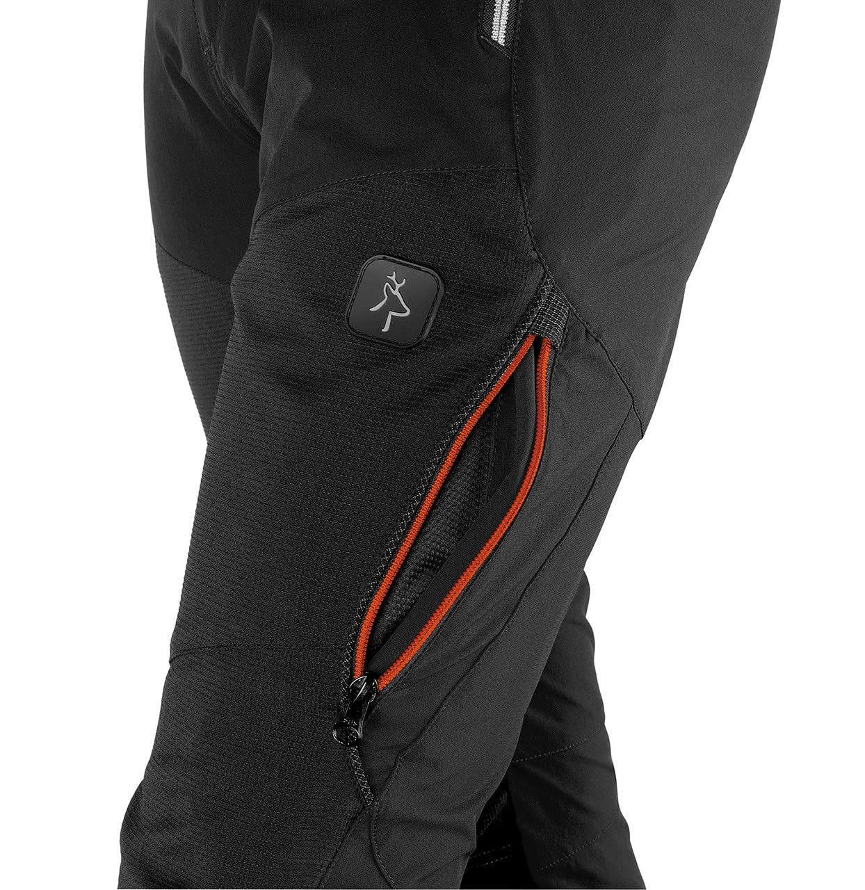 KAPRIOL - Tech Trousers Red, Tech Trousers Red XXXL Unisex - Adulto