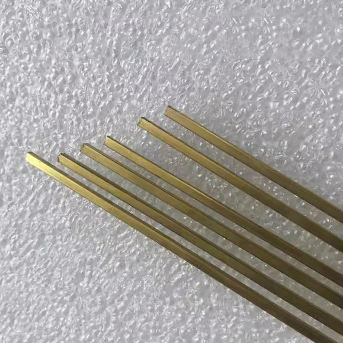 Messingwürfelblock, Länge 500 mm, Messing-Quadratstab, massive Stange, 3 mm, 4 mm, 5 mm, 6 mm, 7 mm, 8 mm, 9 mm, 10 mm, 12 mm, 13 mm, 18 mm, 19 mm Zähigkeit(16x16x500mm)