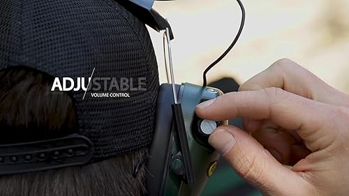 Miniatura 3 de Caldwell E-MAX Electronic Hearing Protection with Low Profile, Adjustable, 23 NRR, For Range, Shooting, and Hunting