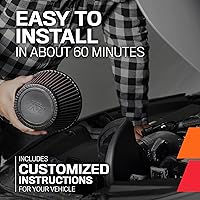 Vista 12 de K&N 77-1563KP - Kit de admisión de alto rendimiento