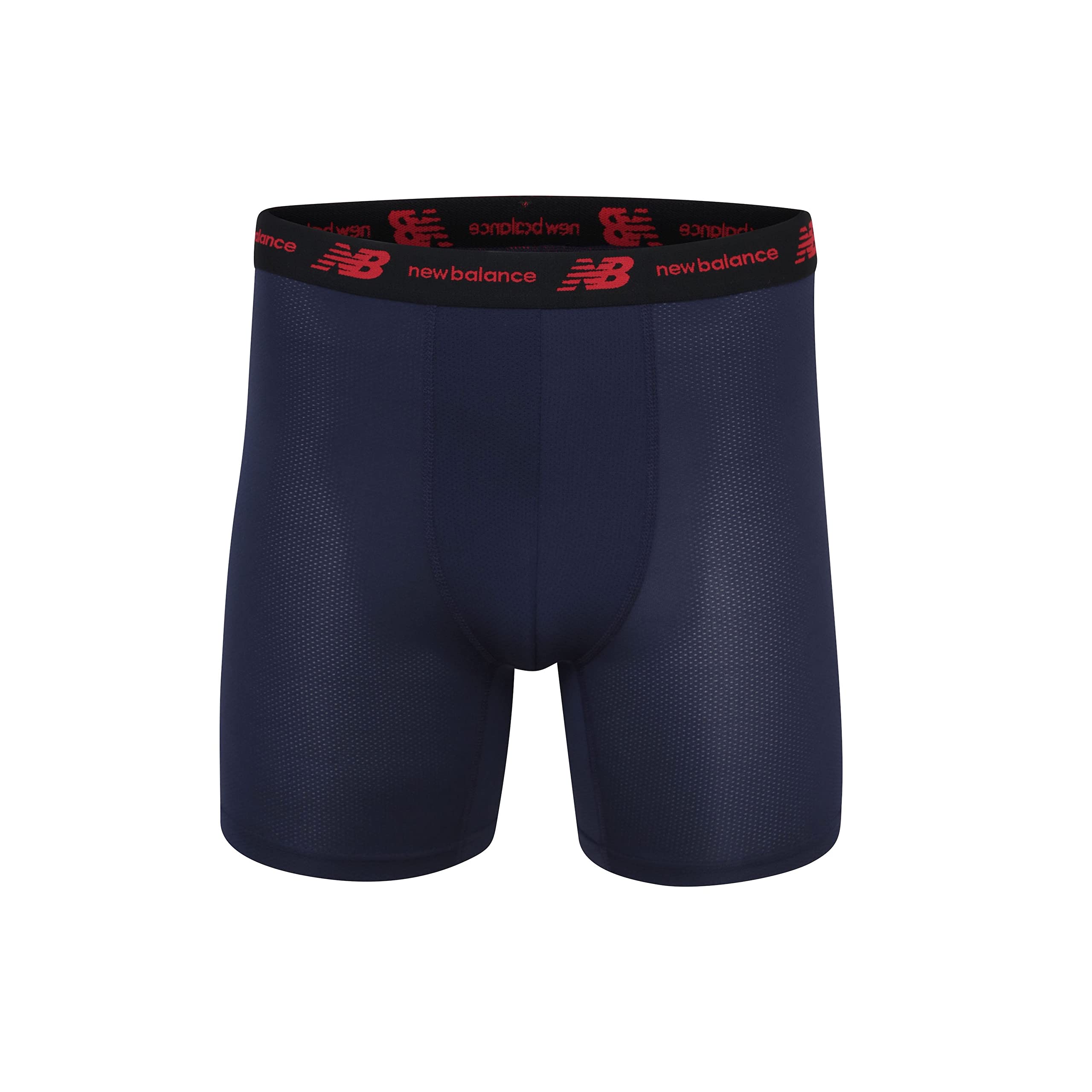 New Balance Mesh 5" No Fly Boxer Brief (4 Pack) Calzoncillos Tipo bóxer Hombre (Pack de 4)