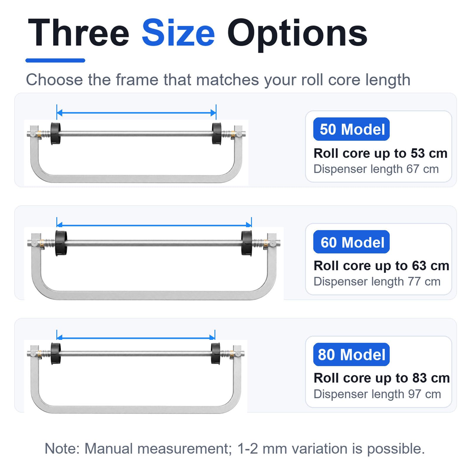 Stretchfolienabroller, Manueller Abroller Stretchfolie mit Griff