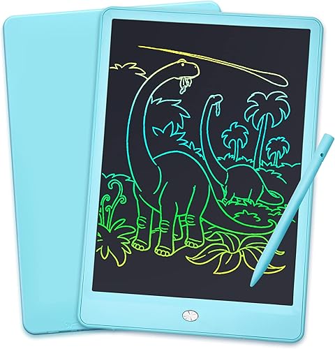 Miniatura 1 de Tableta de escritura LCD juguetes de aprendizaje para niños y niñas de 2 3 4 5 6 7 8 años almohadilla de dibujo de pantalla colorida de 10 pulgadas