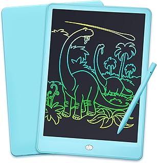 LCD Writing Tablet 10 Inch Colorful Screen Drawing Tablet for Kids, Reusable and Portable Toddler Educational Toys for 2 3...
