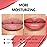 Moisture Gold Lipstick for Women Hydrate Tinted Lip Balm for Dry Cracked Lips Glossy Lip Color Juicy Finish, MA072 Winner Gold