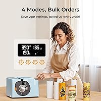 Vista 8 de HTVRONT Prensa de Calor Automática para Vasos - Máquina Prensadora de Calor para Vasos A200, Presión Ajustable y Accesorio de Placa de Calor