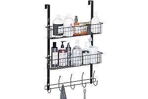 LUCYCAZ Over the Door Hooks Organizer