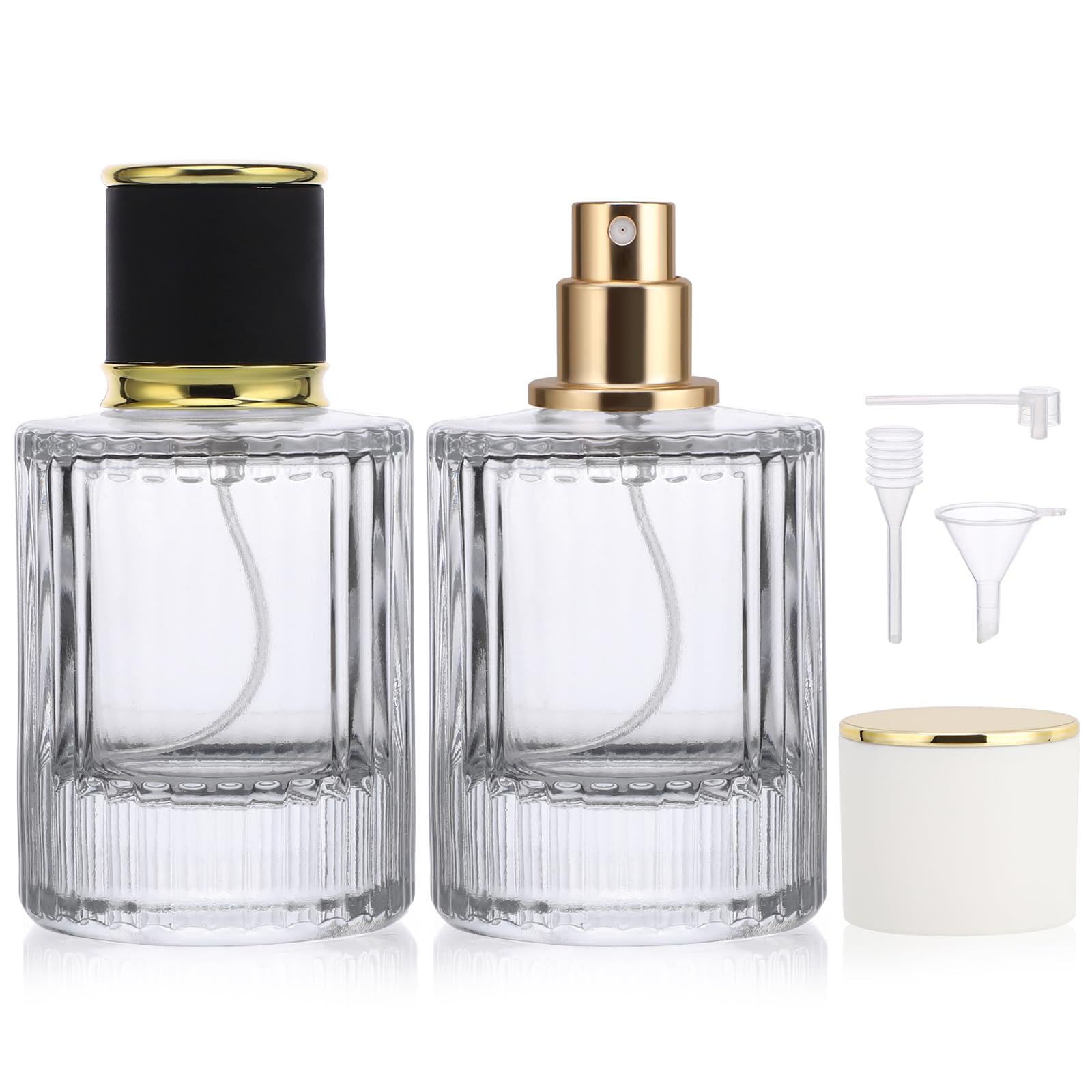 Willight 4 Pièces Vaporisateur Parfum Vide Voyage, Mini Parfum