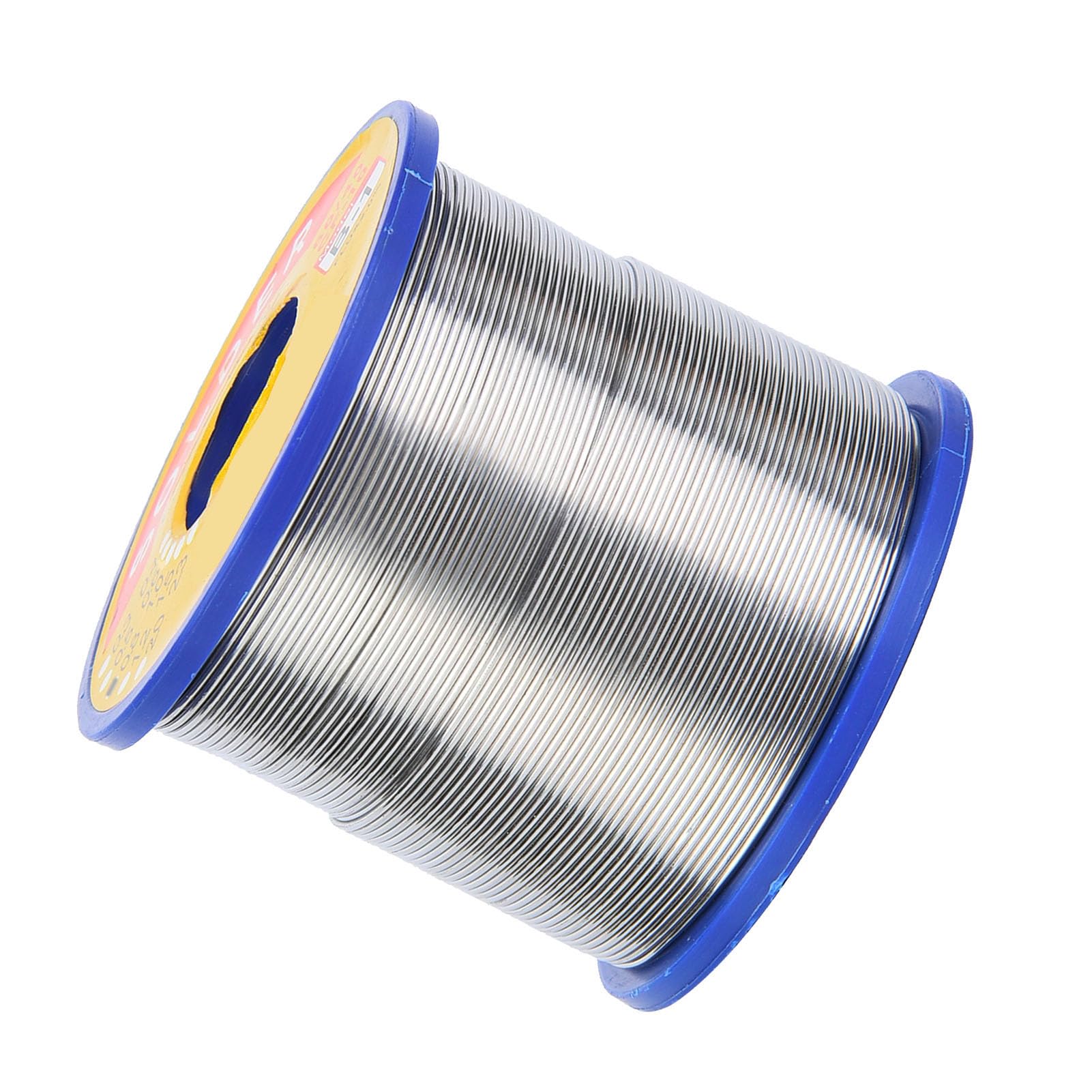 Soldering Tin Wire Premium Soldering Wire 63/37 Tin 0.6mm Flux Core Solder Reel, used in electronic appliances, circuit boards, and electronic devices (0.8mm)