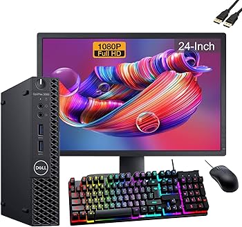 デルOptiPlex 3060 Micro Celeron 8GB SSD256 Amazon.com: Dell Optiplex 3060 Desktop Computer | Intel i5