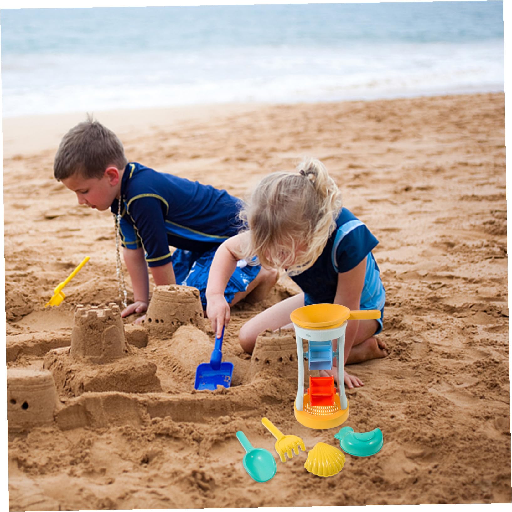 Beach Sand Play Set in Plastico, Giochi per Spiaggia per Kids