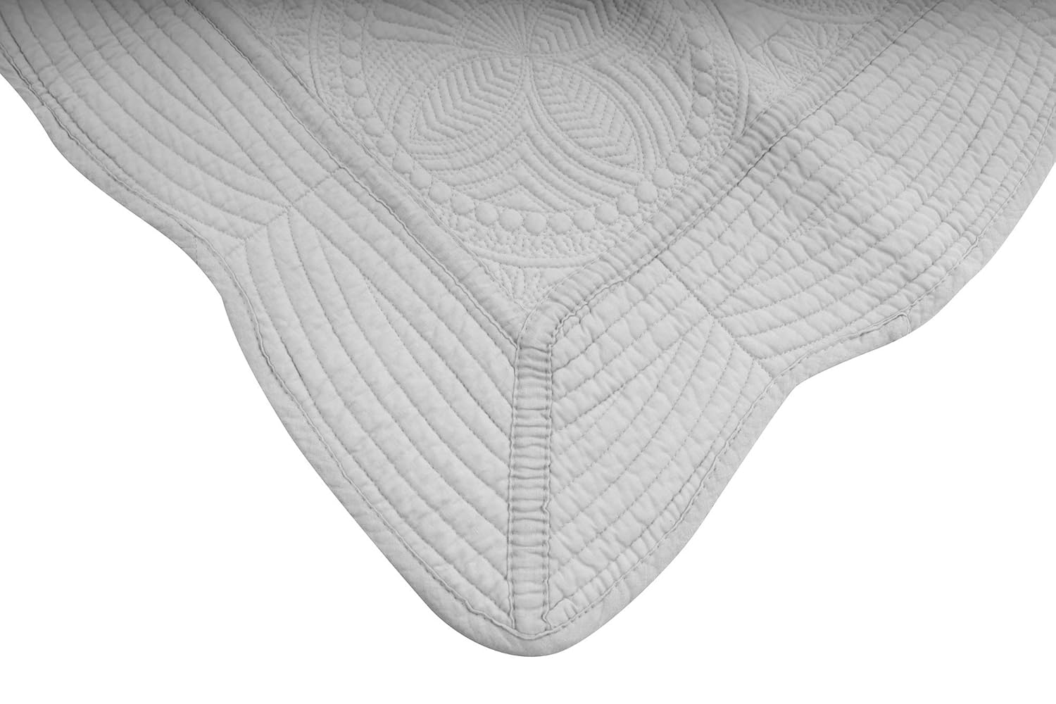 Apollo Lightweight All Weather Baby Blankets Nursery Blanket New Baby Quilt, Grey