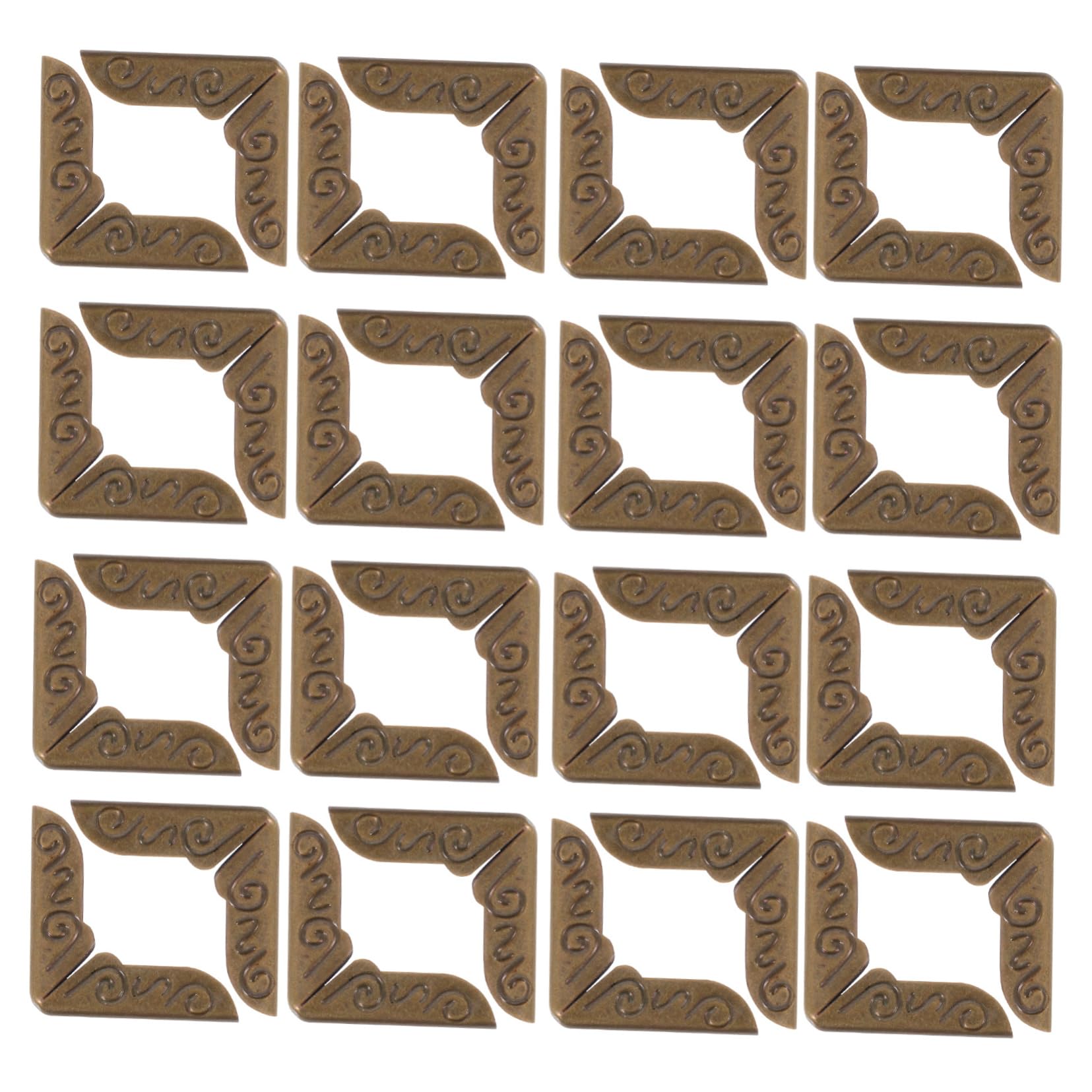 CIYODO Book Corner Protectors Black Metal Album Corner Protectors Easy Install