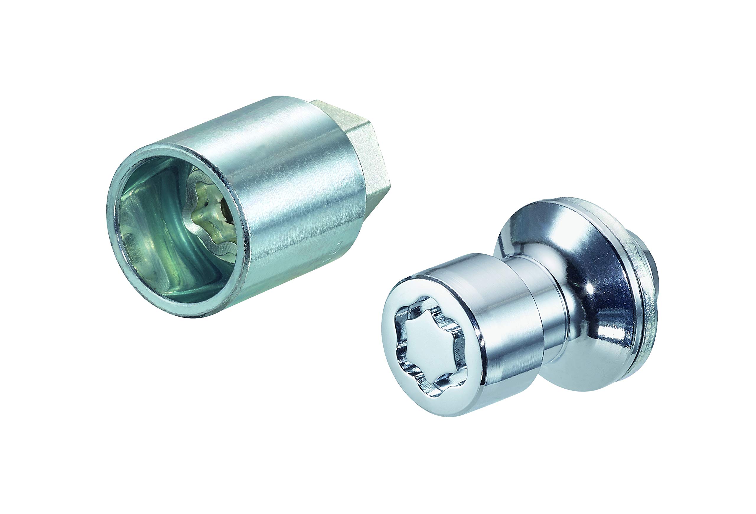20116SURadsicherungsmuttern SU (Standard) M12 x 1,5, Flachsitz, Schaftlänge/Gesamtlänge 10,8/42,2 mm, SW17, Schlüsseldurchmesser 27,7 mm