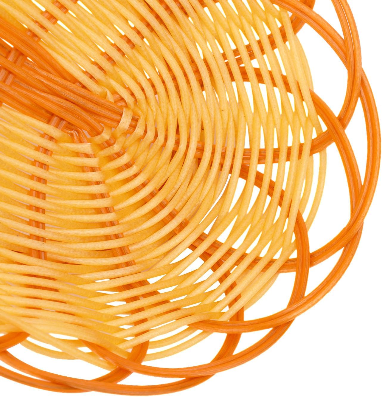 20 PCS Plastic Oval Bread Baskets, 10 x 6.3 Inch Woven Bread Baskets, Oval Wicker Bread Basket for Serving, Home & Kitchen Accessories