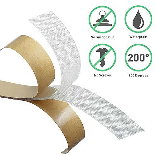 Miniatura 3 de Cierre de doble bloqueo con adhesivo acrílico, perfil bajo, convertido de SJ4570, transparente, con cortador de caja (1 unidad) y reemplazo de