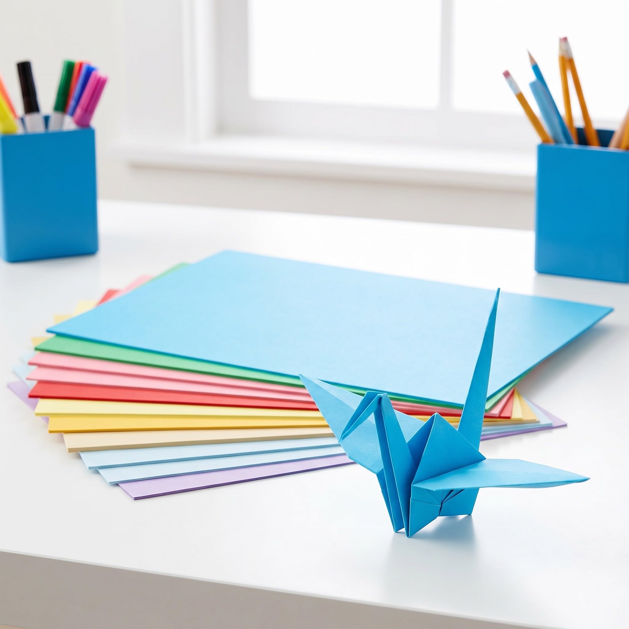 Artibetter 150 fogli di carta colorata - Carta da disegno A4 per artigianato, arte e disegno - Cartoncino colorato da 120 g per arti e mestieri, e colorazione