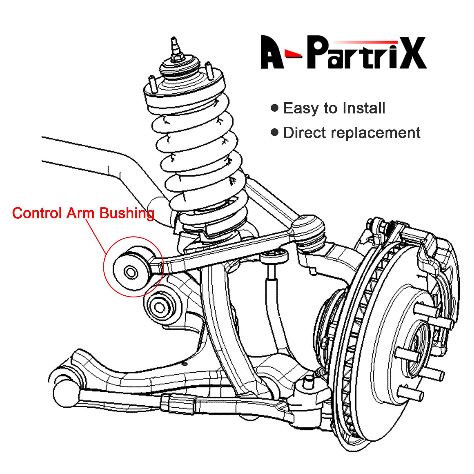 Customized Auto Rubber Bushing For Car Suspension Control Arm - Bush