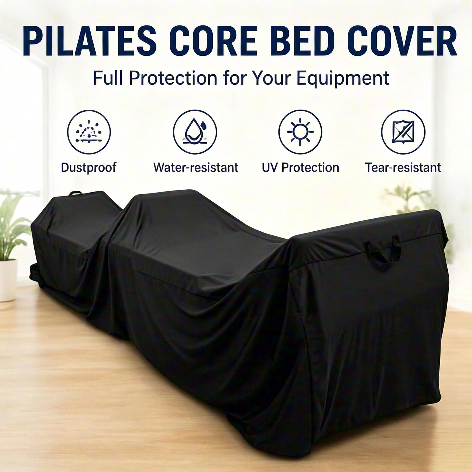 Funda Reformer Pilates para Elina Pilates Aluminium Reformer 2017-2026 | Máquina Protección Core Bed Accesorio Equipos Fitness Gimnasio y Uso en Casa