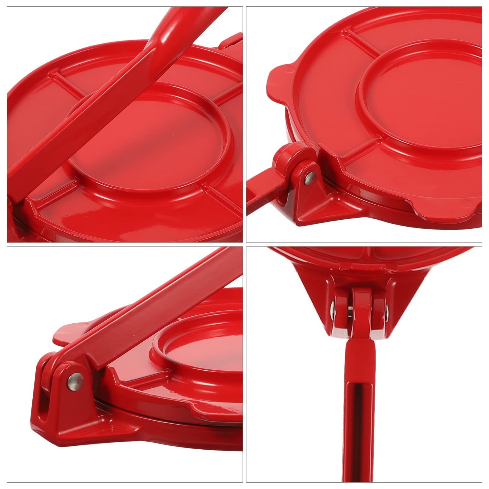 Tortilla-Presse, Teigpresse, 12 Zoll, Quesadilla-Maker, Tortilla-Maker-Presse, Empanada-Maker-Presse, Pizzapresse, Onigiri-Form, Tortilla-Presse, Chapati for Drehen, Aluminium-Maiswerkzeuge/20/157