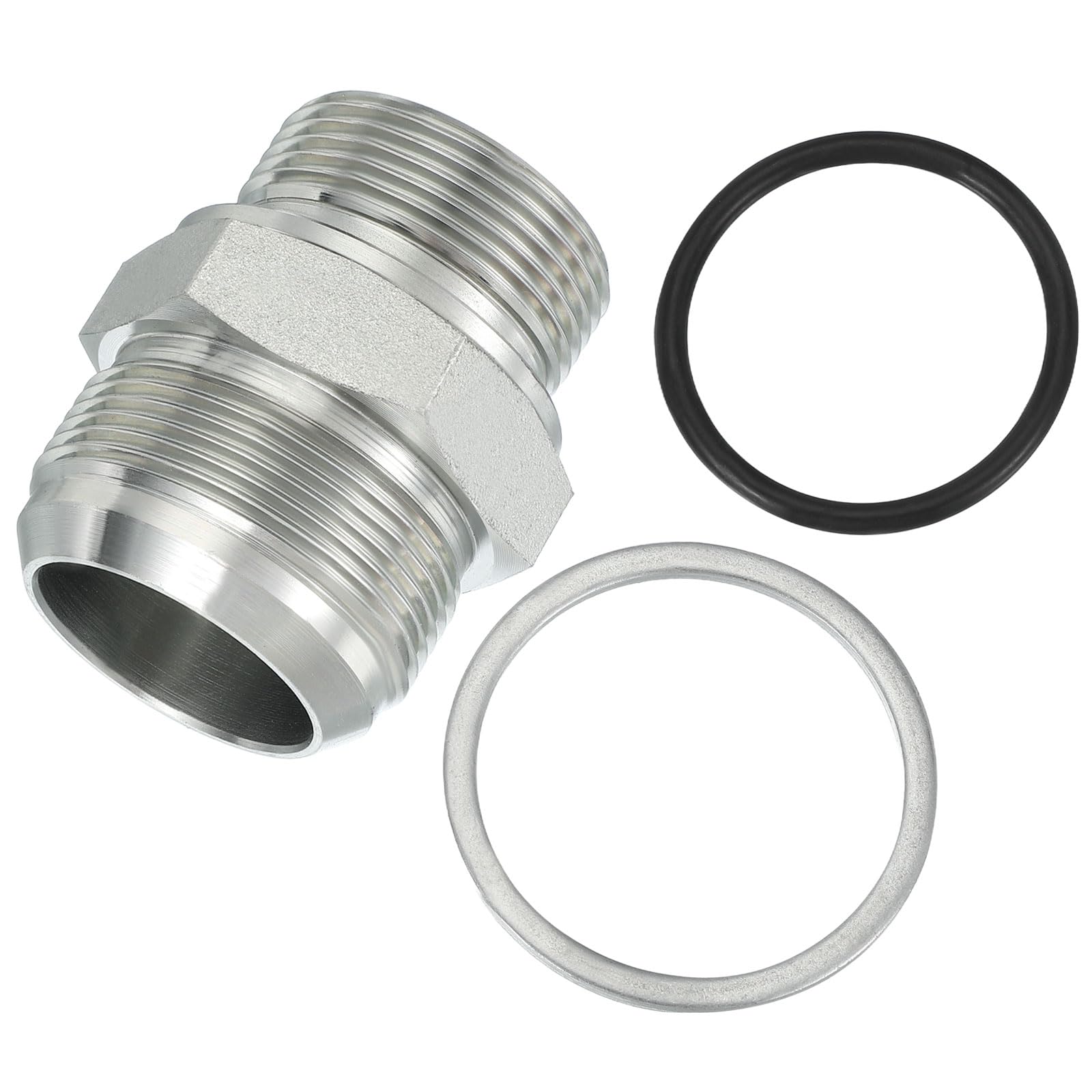 Raccord Réducteur Hexagonal 1 7/8" JIC x 1 1/4" BSPT pour Système Hydraulique
