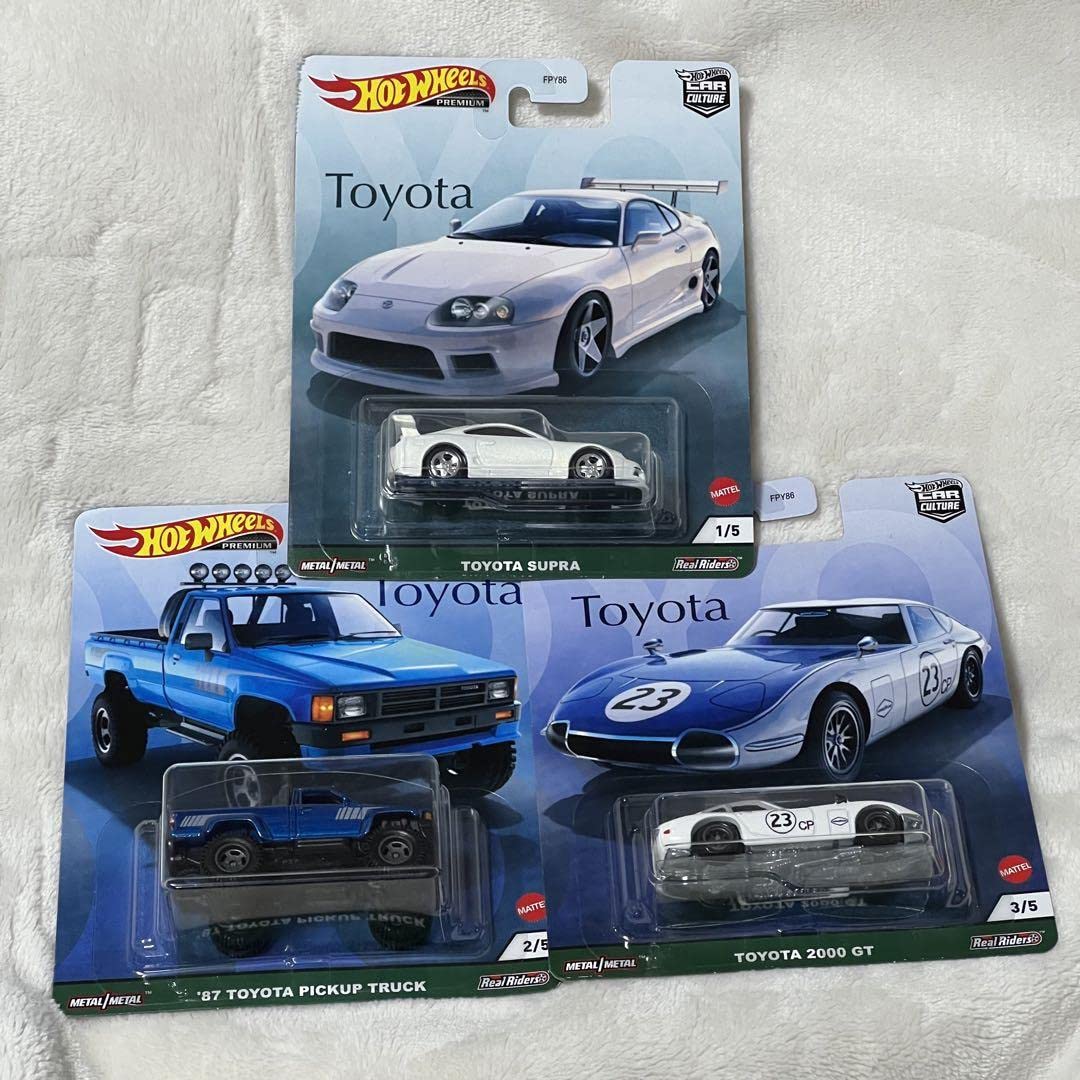 Amazon.co.jp: ホットウィール トヨタ TOYOTA 3台 セット : おもちゃ