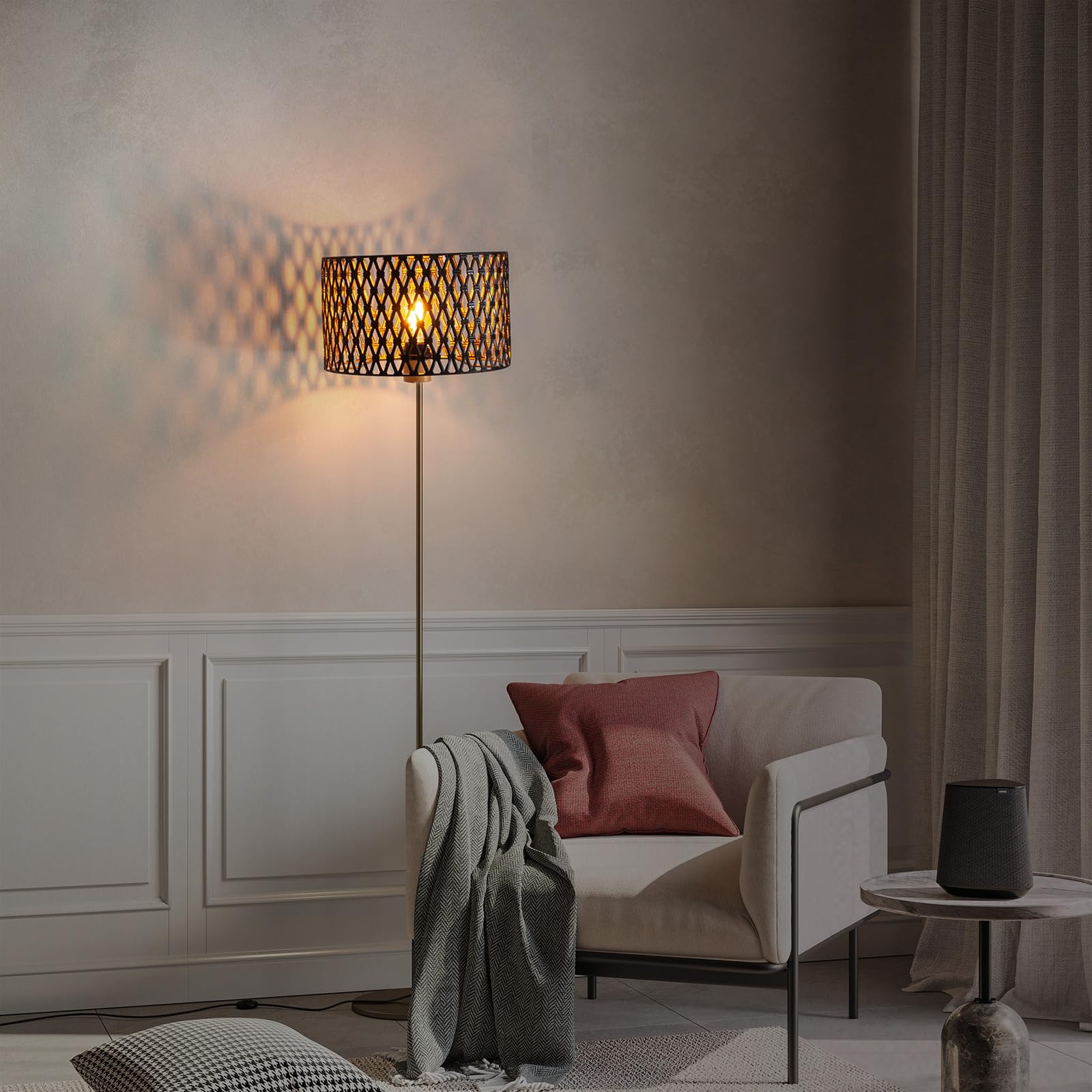 Klosz, klosze lampy Geometryczny design, E27 E14 abażur do lampy sufitowej lampy stołowej