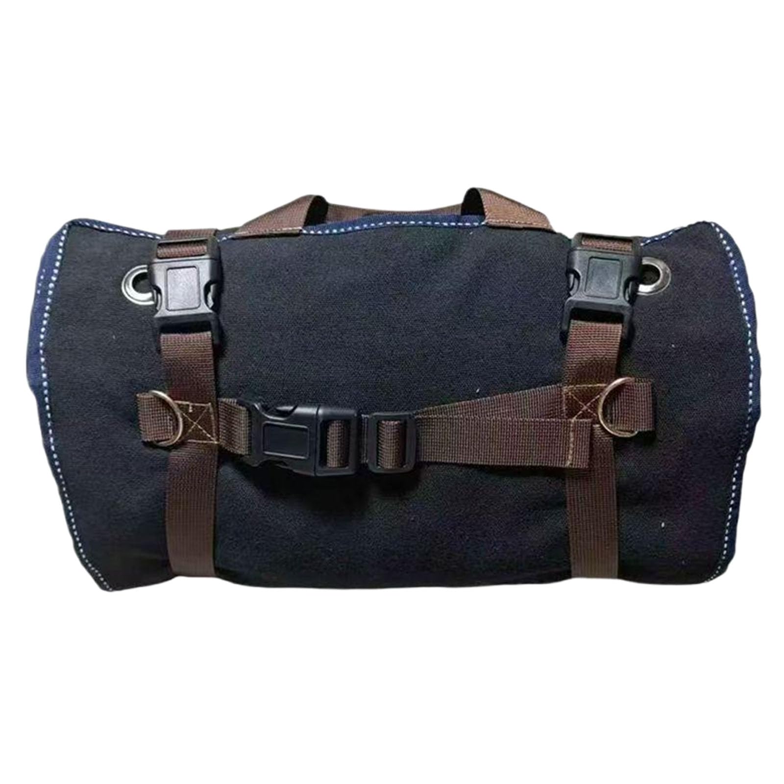 Multipurpose Large Capacity Tool Roll Bag with 15 Pockets for Mechanics and DIYer Enthusiasts Efficient Organization Portable Tool Carriers