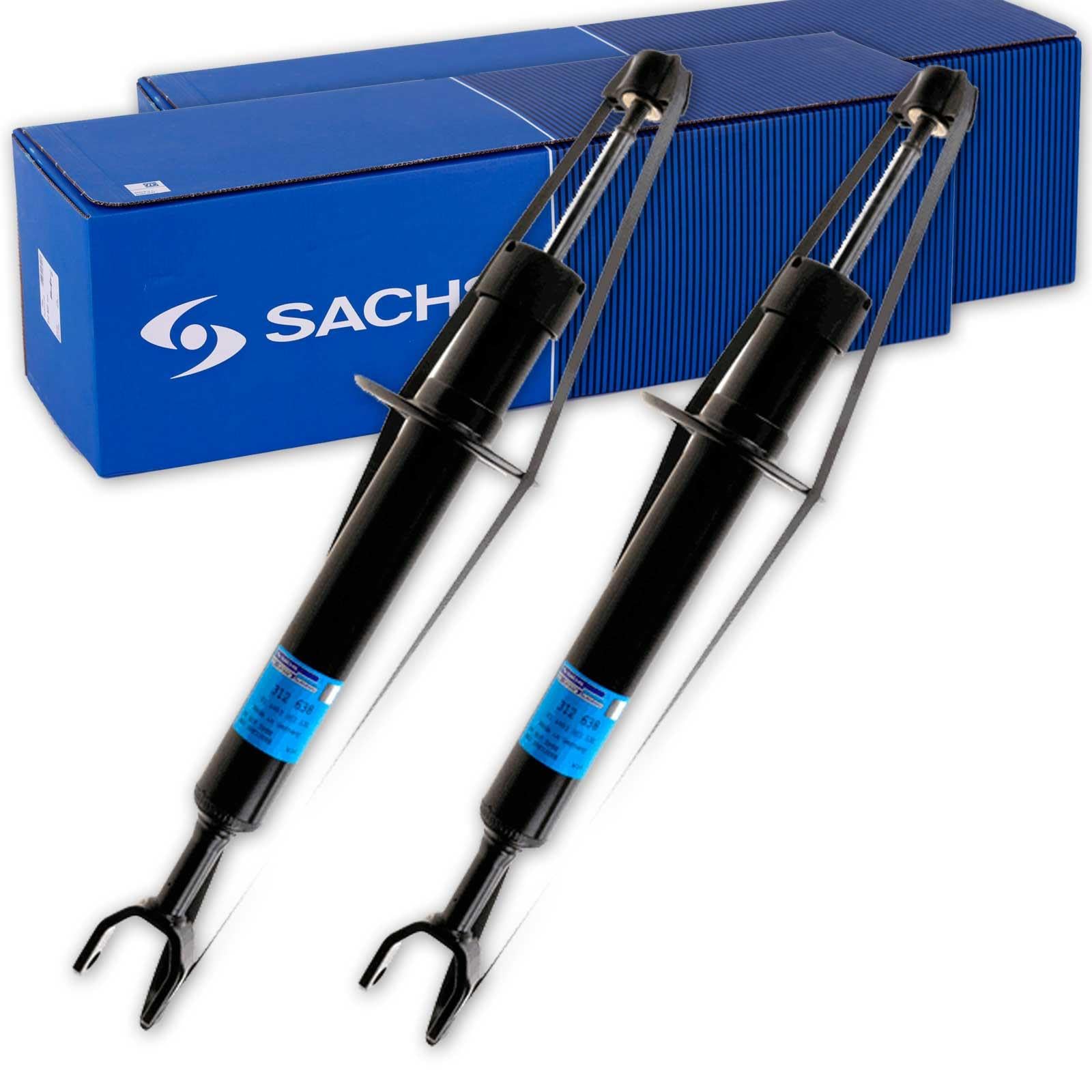 2x Sachs Gasdruck Stossdämpfer vorne | 312638 Kompatibel mit A6 C6 (4F2),A6 C6 Avant (4F5)