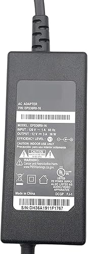 Miniatura 2 de Buck AT&T EPS36R0-16  EPS36R0-40 Adaptador de corriente de repuesto de CA para módem Arris Gateway BGW210-700, cargador original para módems,